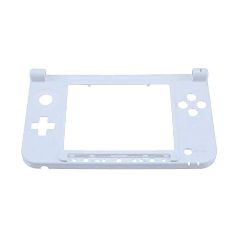 NSLikey Bottom Middle Hinge Shell Housing Cover Midframe Case for 3DS XL 3DS LL Game Console White - Image 1
